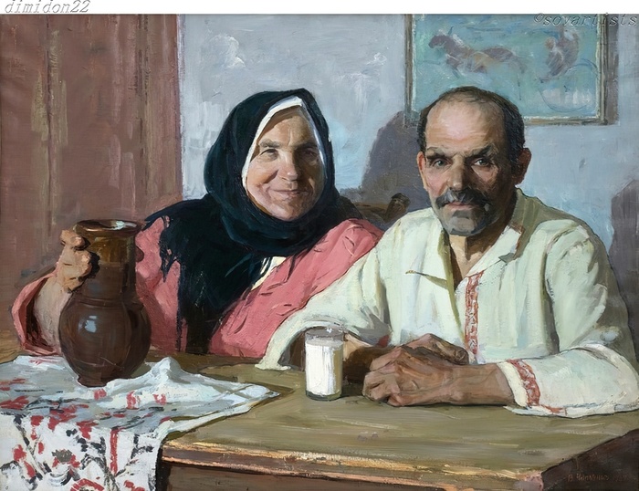 oQvik nepianov1964 portret star penzencev varvara i vas nepianovy (700x538, 155Kb)