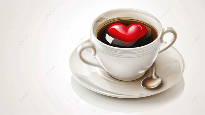 pngtree-coffee-cup-with-red-valentines-heart-on-white-background-vector-illustration-image_15605200 (700x392, 256Kb)