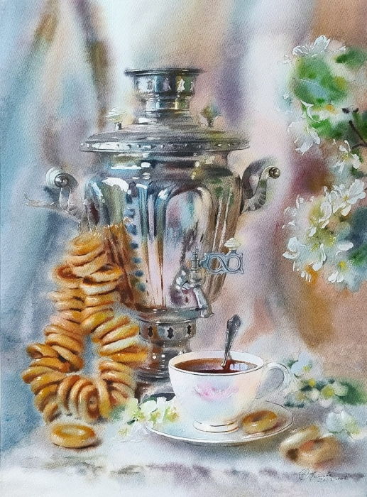 1698788577_36-samovar-i-vetka-jabloni (517x700, 404Kb)