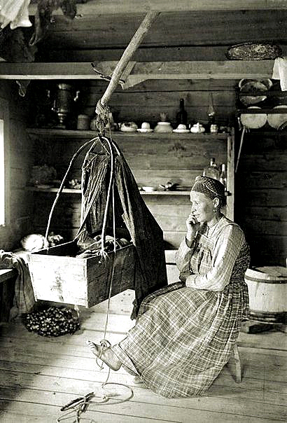  оссия Молода мать, 1889 год (410x604, 317Kb)