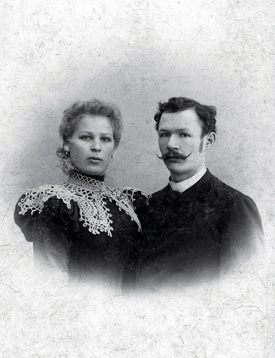  оссия супружеская пара из Пскова, 1898 год (537x700, 271Kb)