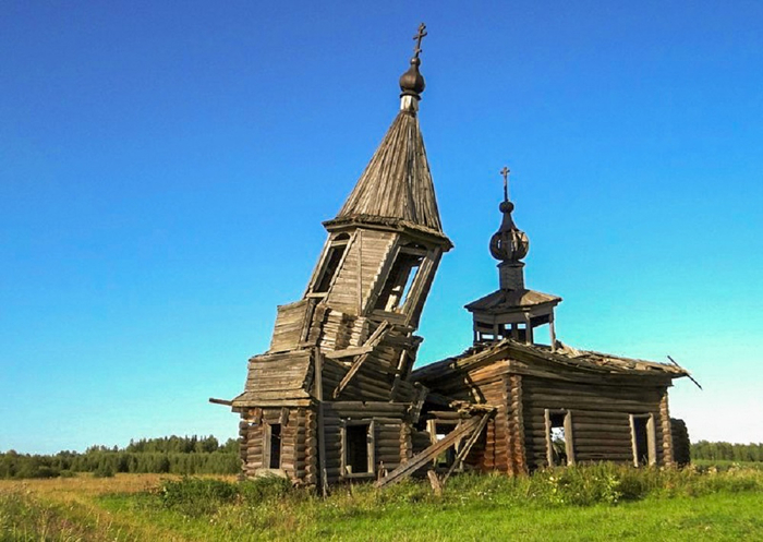 Васькино (в 1917 г.-с. Чажегово). Покровская ц., 1907 г. (700x497, 313Kb)