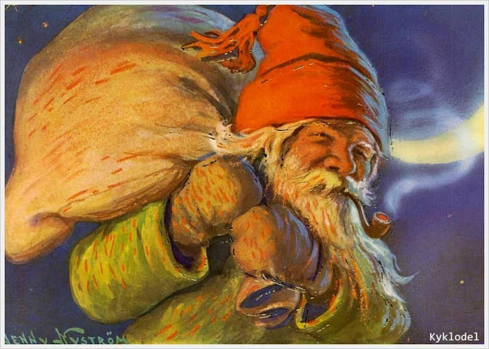 Jenny Eugenia Nyström (Swedish, 1854-1946) «Tomte» (34) (700x500, 151Kb)