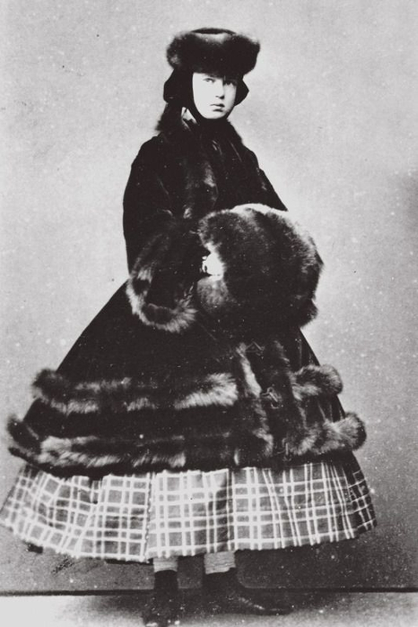 оссия Великая княгиня Мария Александровна, дочь Царя Александра II, 1862 год (466x700, 195Kb)