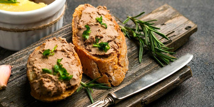 КЛАССИЧЕСКИЙ ПАШТЕТ ИЗ ГОВЯЖЬЕЙ ПЕЧЕНИ+РЕЦЕПТ ЛЁГКОГО ПАШТЕТА С ФАСОЛЬЮ