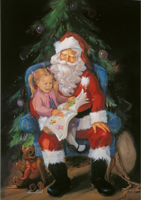 santa-with-girl,2044877 (495x700, 316Kb)