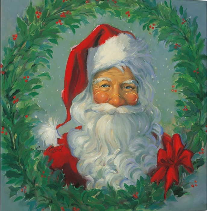 santa-wreath,2044880 (687x700, 518Kb)