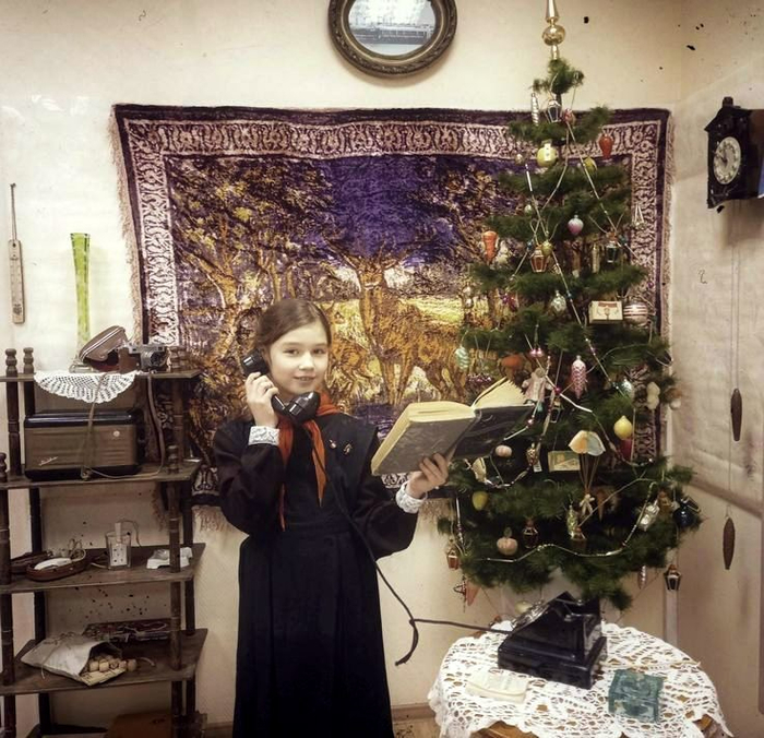 ссср Новогодние поздравления, 1964 год (700x676, 465Kb)