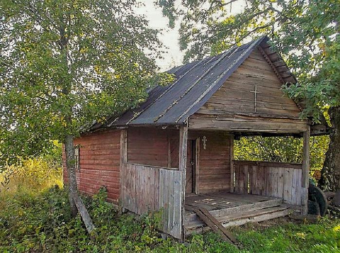 Ветеря Первые. Крестовоздвиженская часовня, не позже нач. 1880-х гг. (700x520, 529Kb)