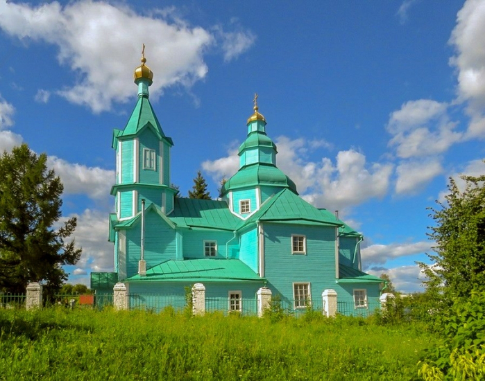 Плиссы. ц. Сошествия Святого Духа, 1747 г. (фото 1) (700x550, 441Kb)