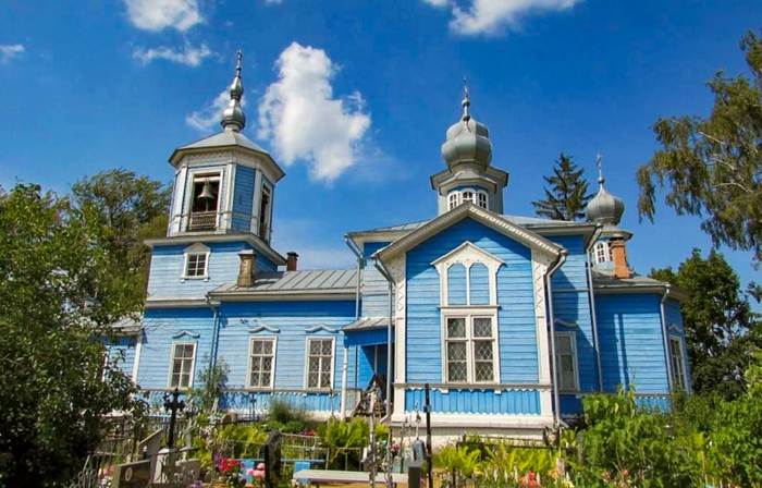 Лисье. Церковь Владимирской иконы Божией Матери, 1883 г. (фото 2) (700x448, 381Kb)