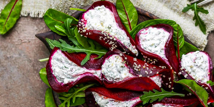 СВЕКОЛЬНЫЕ *КУЛЁЧКИ* С ТВОРОЖНОЙ НАЧИНКОЙ
