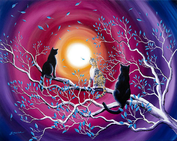 a-magical-autumn-night-laura-iverson (600x480, 310Kb)