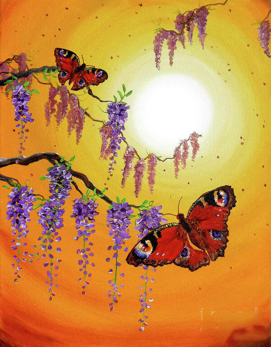 sunset-butterflies-laura-iverson (547x700, 507Kb)