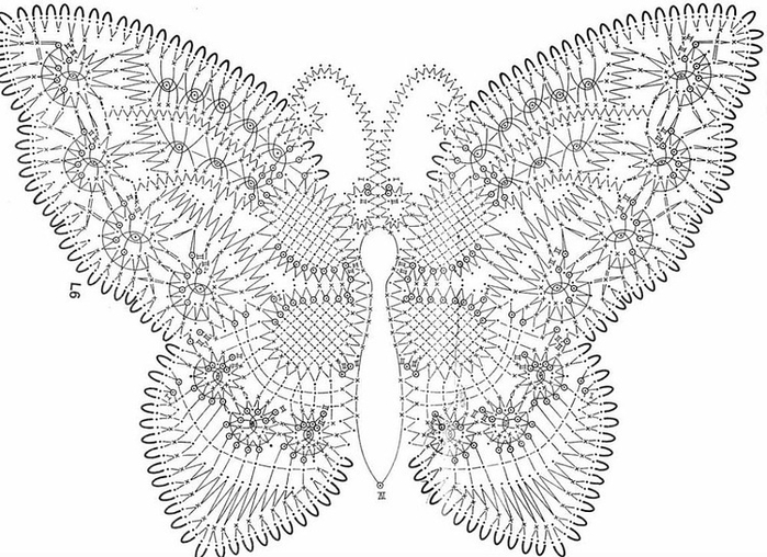 Как связать бабочку крючком (40) (700x508, 232Kb)