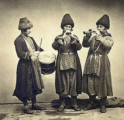  оссия Армянские музыканты из Тифлиса, 1879 год (423x407, 192Kb)