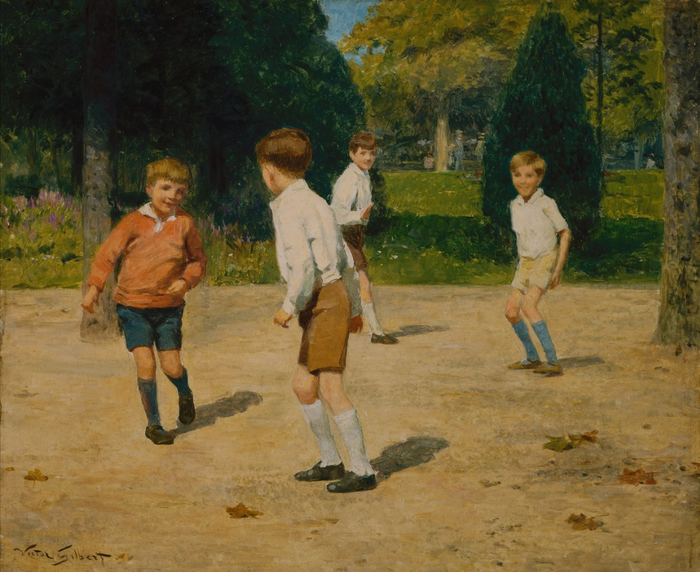 Victor_Gabriel_Gilbert_-_Boys_Playing_(oil_on_canvas)_-_(MeisterDrucke-1173055) (700x572, 453Kb)