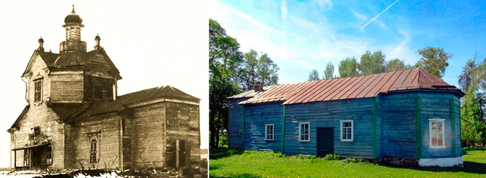 Чулпаново. Никольская ц., 1858 г. (арх. и совр. фото) (700x257, 221Kb)