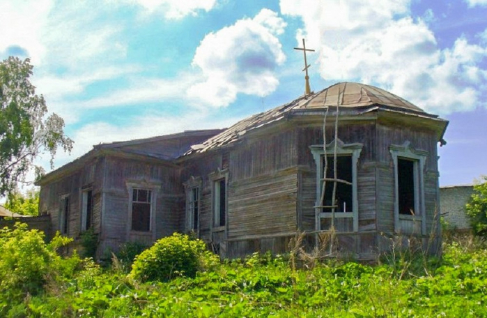 Ковали. ц. Михаила Архангела, 1757 г. перевезена в 1905 г. (700x456, 357Kb)