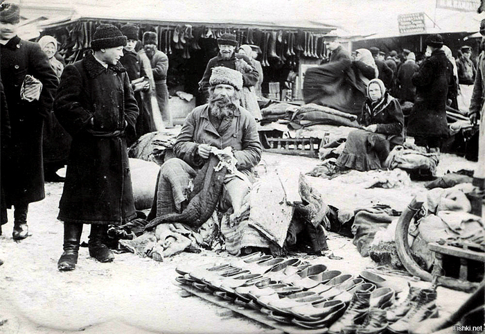  оссия  ынок на Сухаревской площади, Москва 1900 год (700x482, 427Kb)