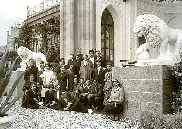 ссср Алупка, Крым 1941 год (599x426, 233Kb)