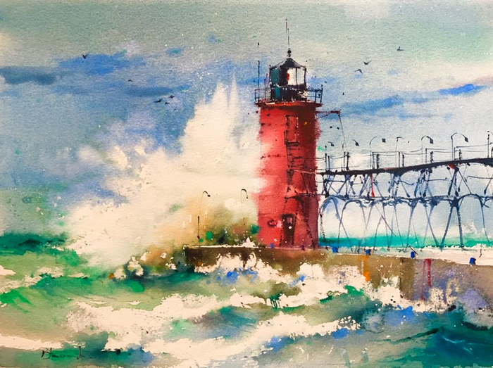 The red lighthouse (700x523, 444Kb)