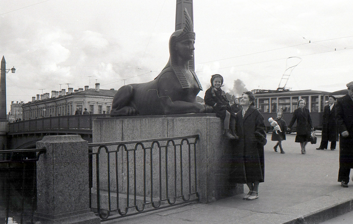 ссср Ленинград 1955 год (700x445, 339Kb)