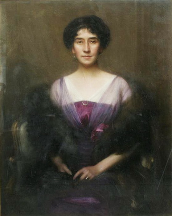1914 Portrait of Mrs. Arthur Tapp (558x700, 80Kb)
