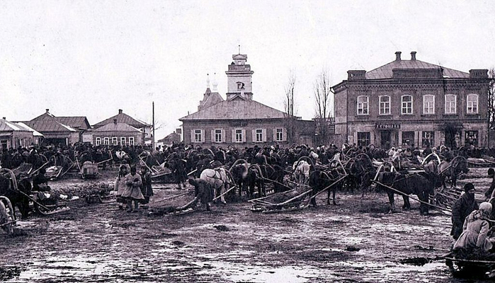 0 0 Ярмарка начала ХХ века (700x400, 318Kb)