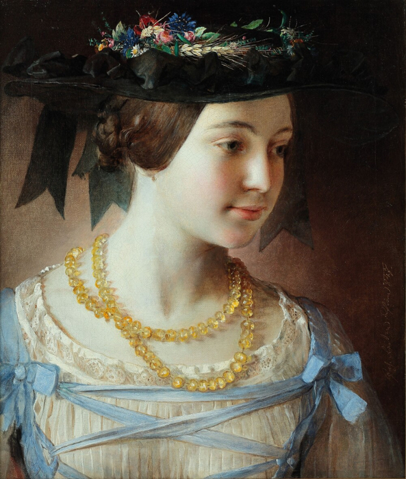 18JohannBaptistReiter18390Girl-with-an-amber-necklace1847 (593x700, 446Kb)