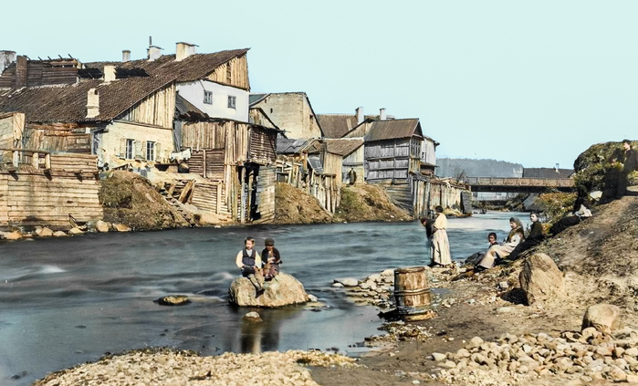  оссия Вильна (Вильнюс), на реке Вилейке, 1877 год (700x423, 325Kb)
