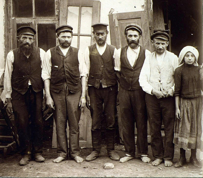  оссия Евреи - ткачи, 1906 год (700x615, 480Kb)