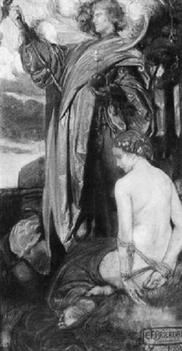  (The captive, 1904) , . 83 x 43 cm.  (363x700, 68Kb)