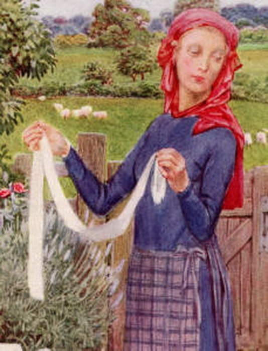 1924 How the Lavender Came to Smell of Paradise. Detail (534x700, 113Kb)