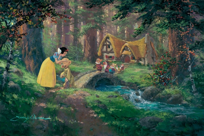 Walt Disney Fine Art - James Coleman 1949  - American Impressionist  painter - Tutt'Art@ - (34) (700x467, 412Kb)