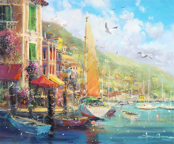 Walt Disney Fine Art - James Coleman 1949  - American Impressionist  painter - Tutt'Art@ - (36) (576x477, 285Kb)