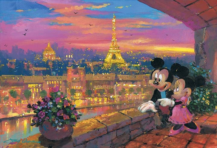 Walt Disney Fine Art - James Coleman 1949  - American Impressionist  painter - Tutt'Art@ - (38) (700x477, 409Kb)