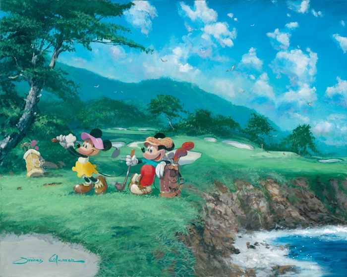 Walt Disney Fine Art - James Coleman 1949  - American Impressionist  painter - Tutt'Art@ - (45) (700x560, 452Kb)