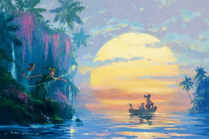 Walt Disney Fine Art - James Coleman 1949  - American Impressionist  painter - Tutt'Art@ - (52) (700x467, 299Kb)