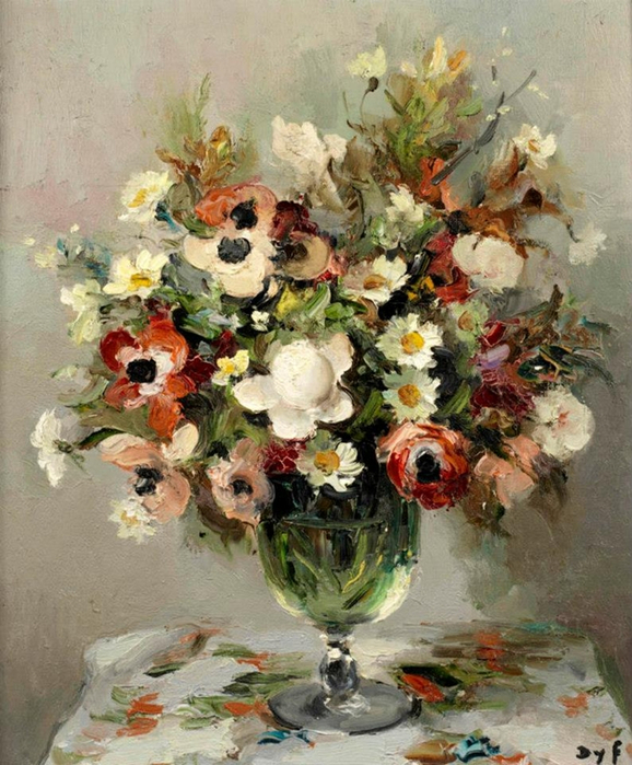 Marcel Dyf 1899-1985 - French  Impressionist Painter - Still Life - Tutt'Art@ (10) (578x700, 457Kb)