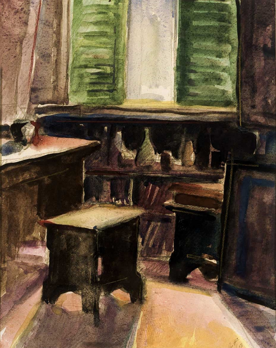Betto-Lotti-Il-mio-studio-a-Como-acquerello-1950 (553x700, 429Kb)