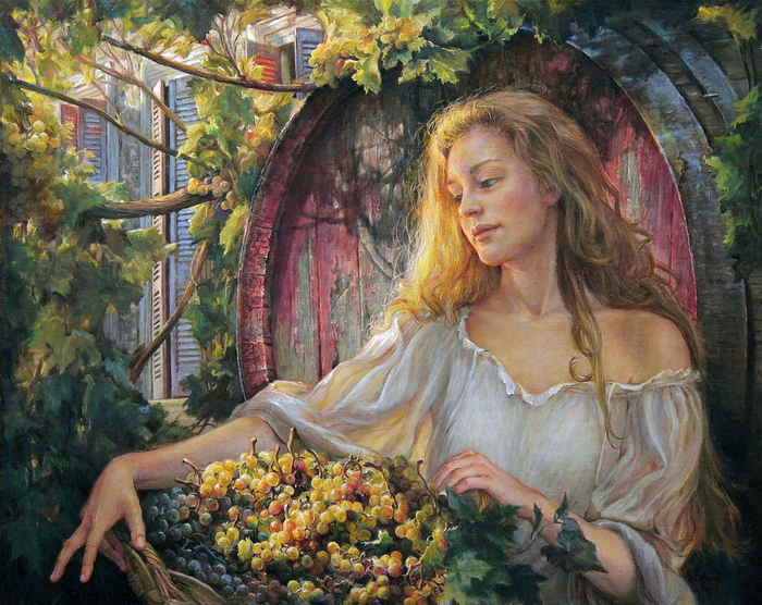 The Grape Gatherer (3) (700x556, 554Kb)
