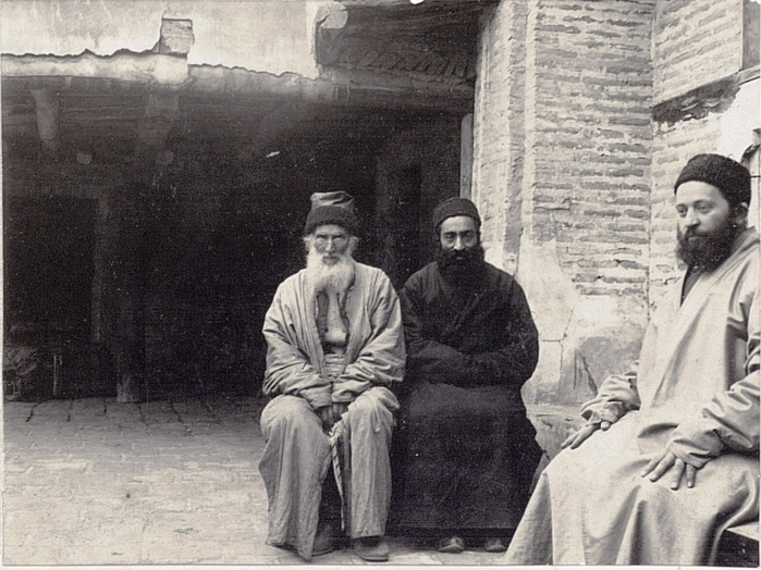  оссия Богатые среднеазиатские евреи, Бухара 1900 год (700x524, 358Kb)
