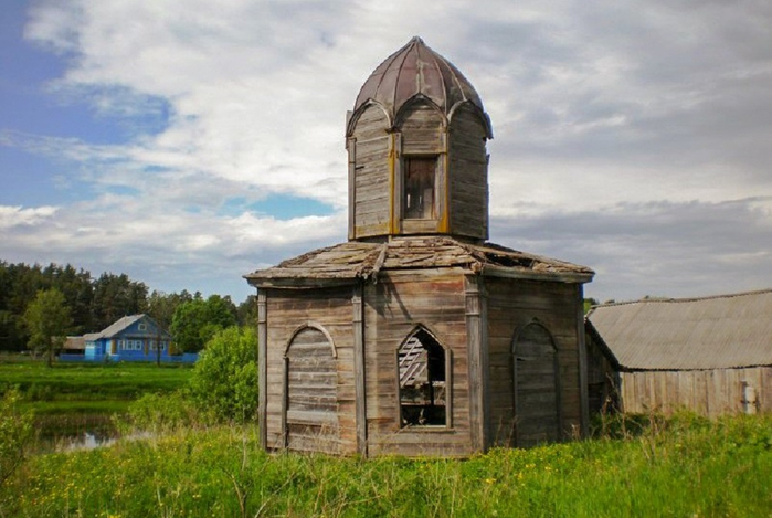 Лугинино. Казанская часовня, к. XIХ в. (700x469, 324Kb)