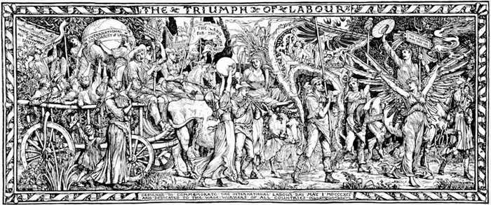 1891  .  Henry Scheu, after Walter Crane  (700x293, 136Kb)