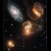 Скопление галакик Stephan's quintet