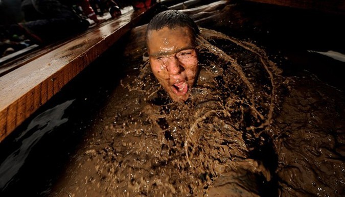      ,  (Tough Guy contest in Perton, Staffordshire)