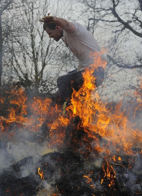      ,  (Tough Guy contest in Perton, Staffordshire)