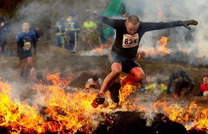      ,  (Tough Guy contest in Perton, Staffordshire)