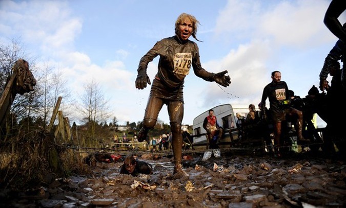      ,  (Tough Guy contest in Perton, Staffordshire)